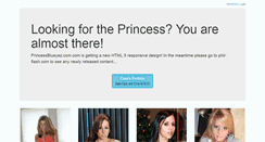 Desktop Screenshot of princessblueyez.com
